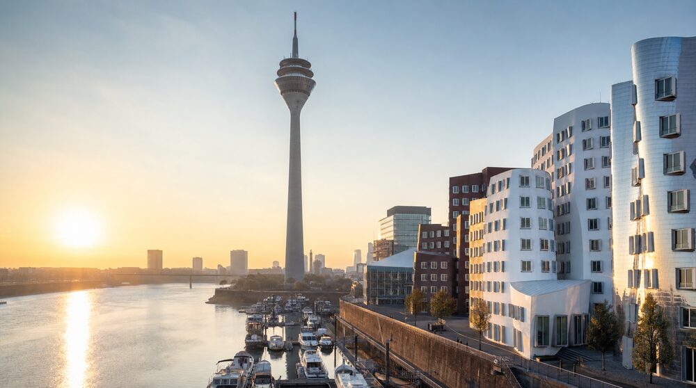 Glascontainer in Düsseldorf